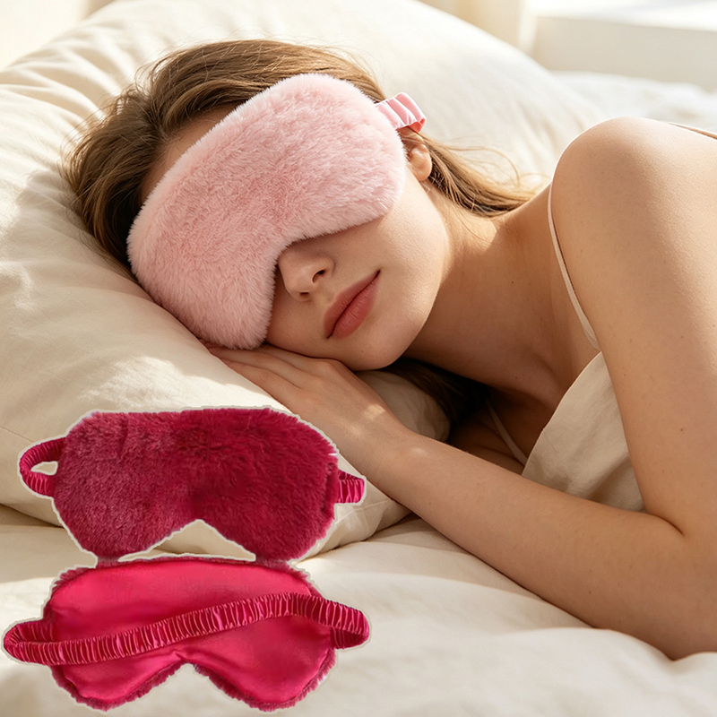 Health & Wellness Focus - Sleeping Mask Sleeping Blindfold Soft Plush