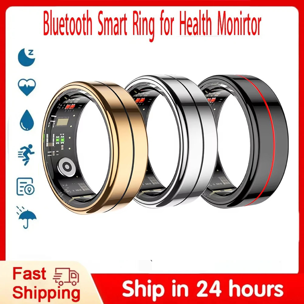 Blood Oxygen Monitor - R04 Smart Ring Men Women Health