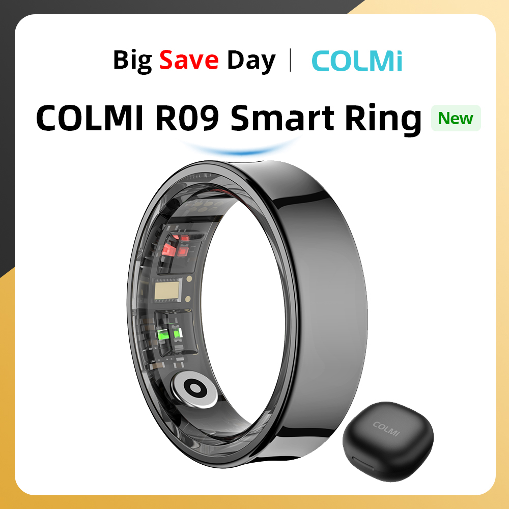 2024 COLMI R09 Smart Ring Men  - огляд і ціна Blood Oxygen Monitor