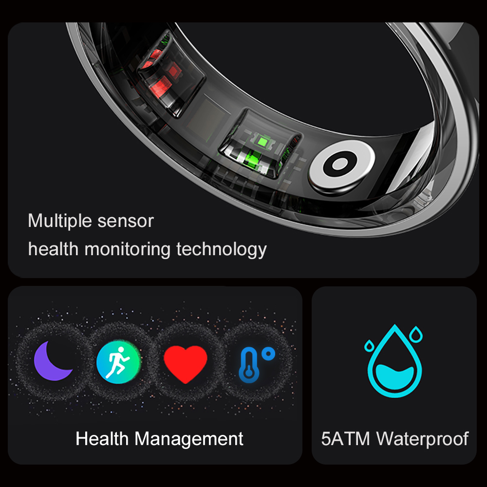 2024 COLMI R09 Smart Ring Men  - огляд і ціна Blood Oxygen Monitor