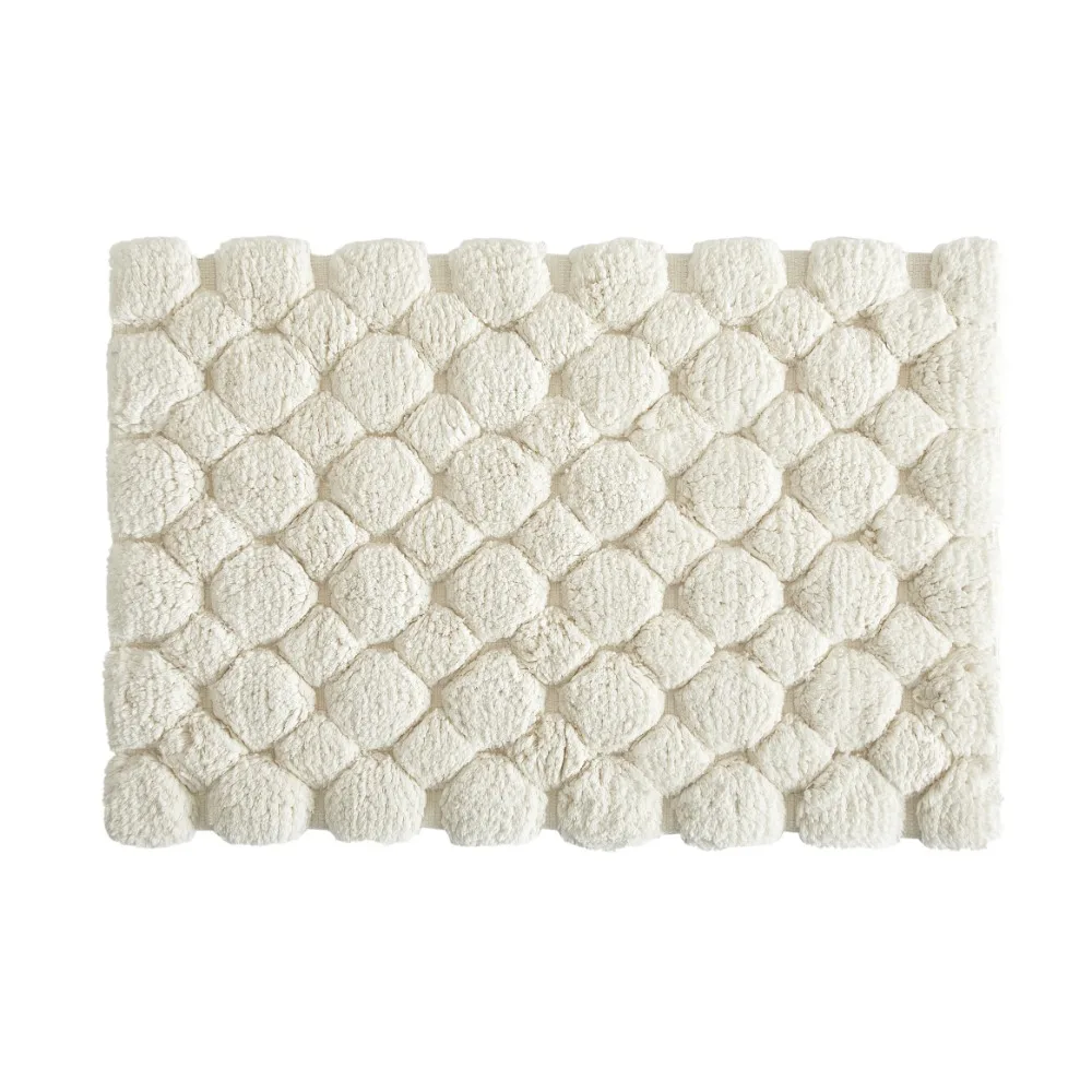 Ivory 2-Piece Cotton Bath Rug  - огляд і ціна Bamboo Bath Mat