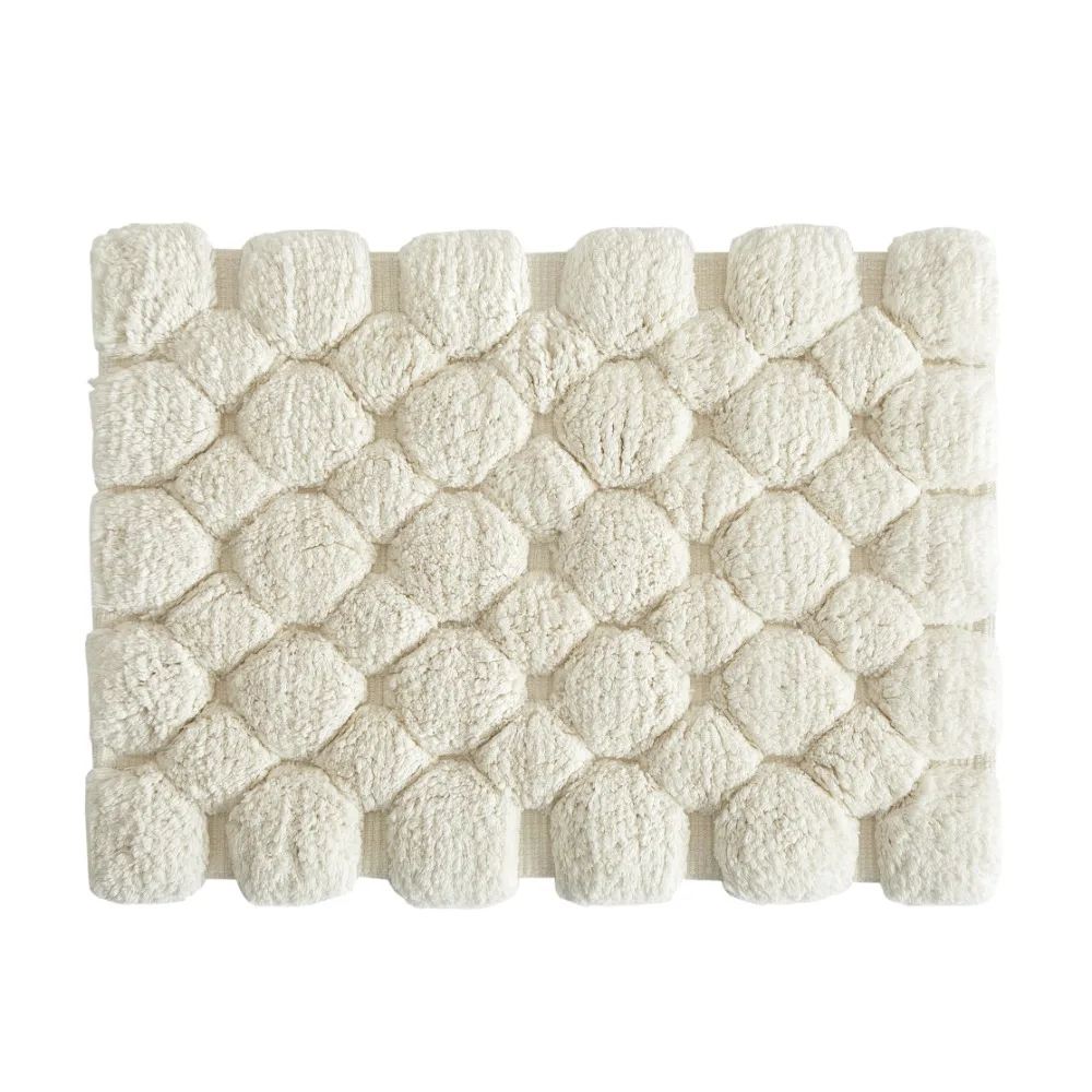 Ivory 2-Piece Cotton Bath Rug  - огляд і ціна Bamboo Bath Mat