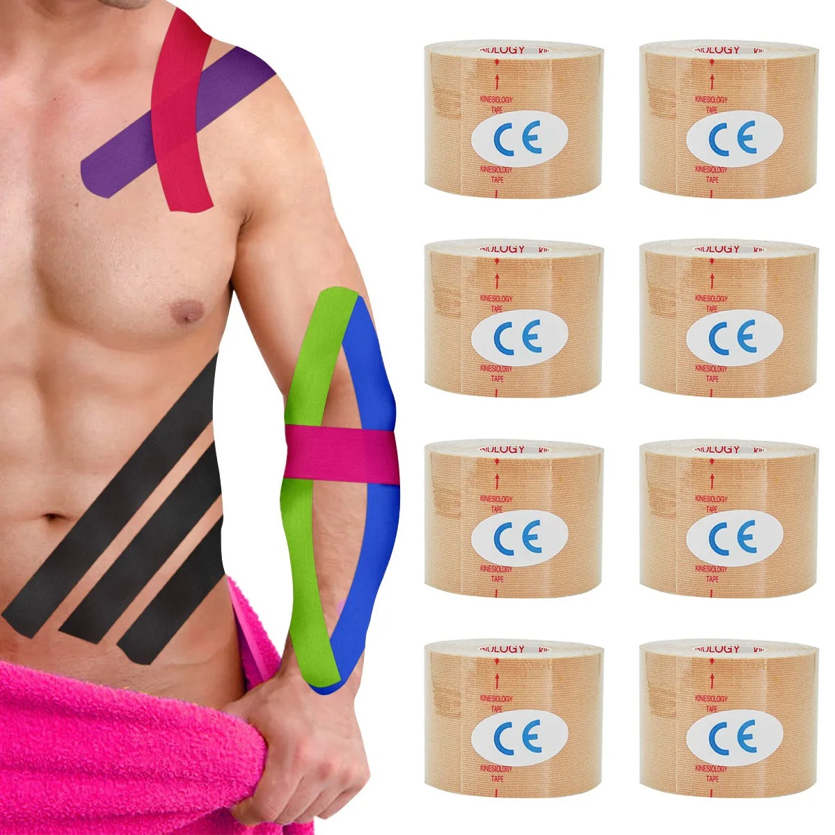 Sports Waterproof Kinesiology  - огляд і ціна Kinesiology Tape Sports