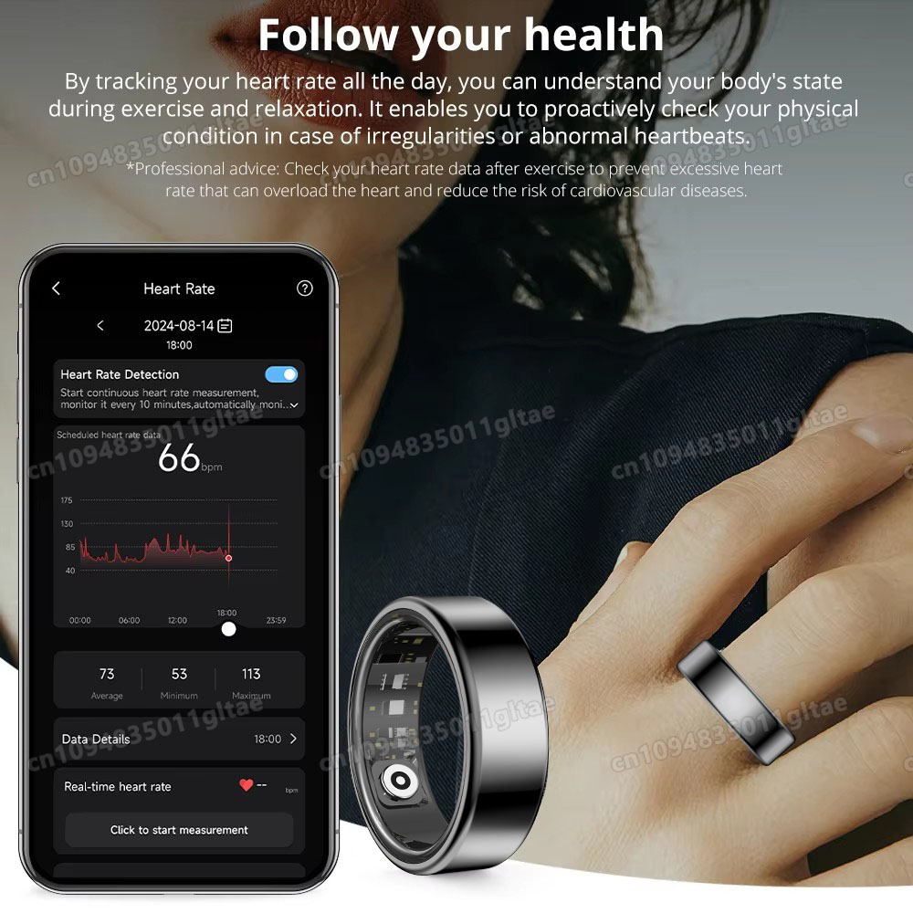R10 Smart Ring With Charging C - огляд і ціна Blood Oxygen Monitor