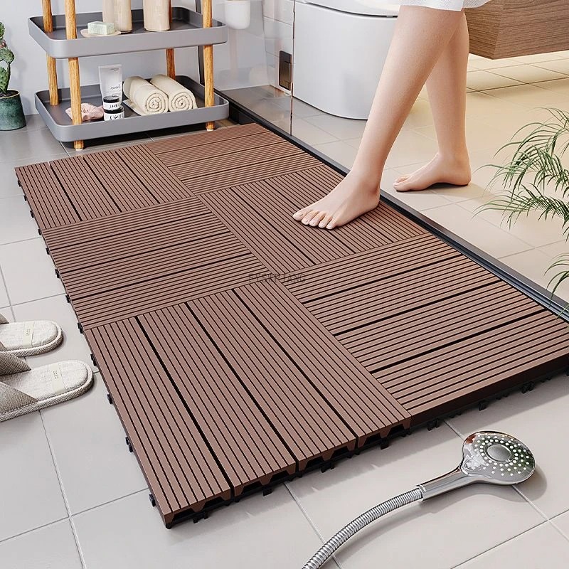 Simulated Ecological Wood Spli - огляд і ціна Bamboo Bath Mat
