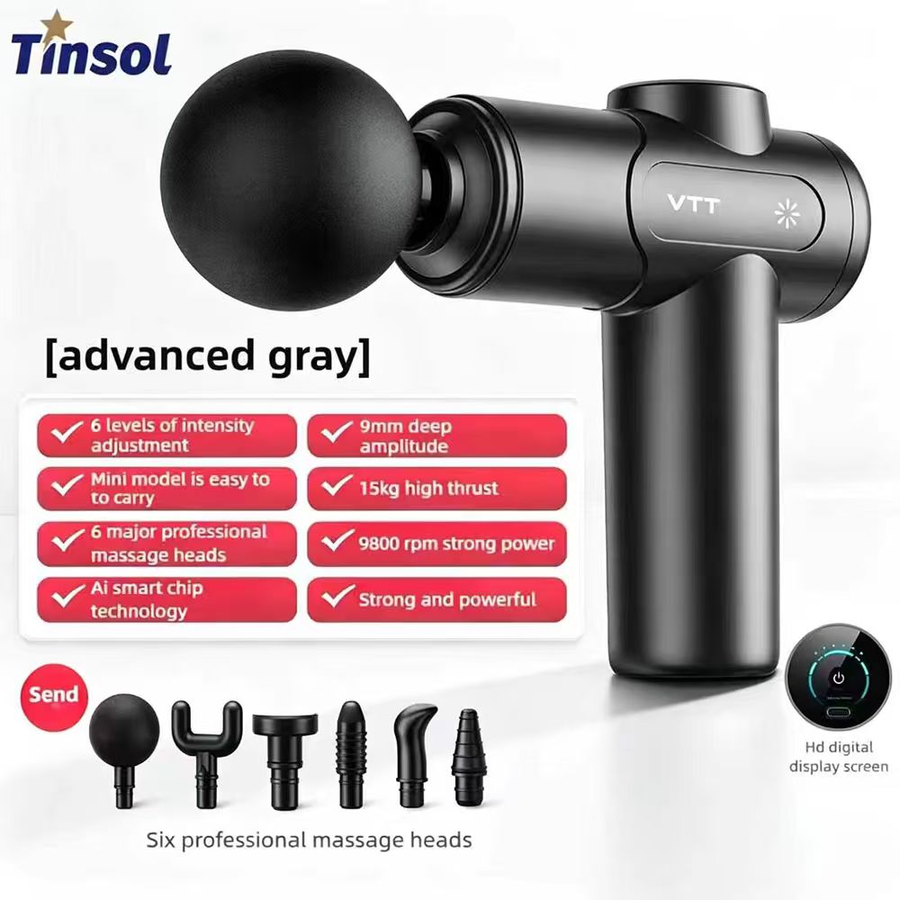 TINSOL Electric Fascia Gun Dee - огляд і ціна Health Wellness Massage