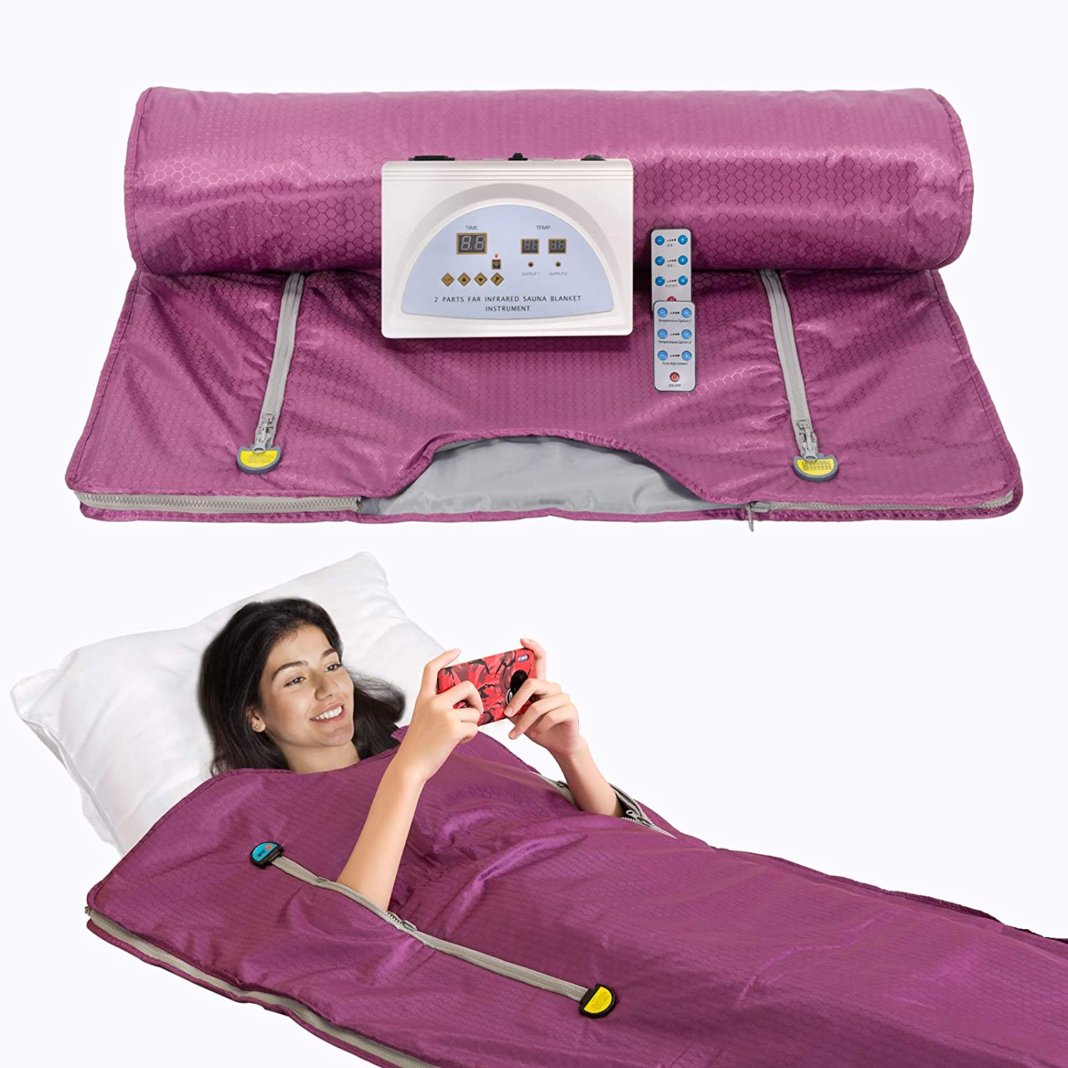 Sauna Blanket With Sleeves, Di - огляд і ціна Sauna Blanket Infrared