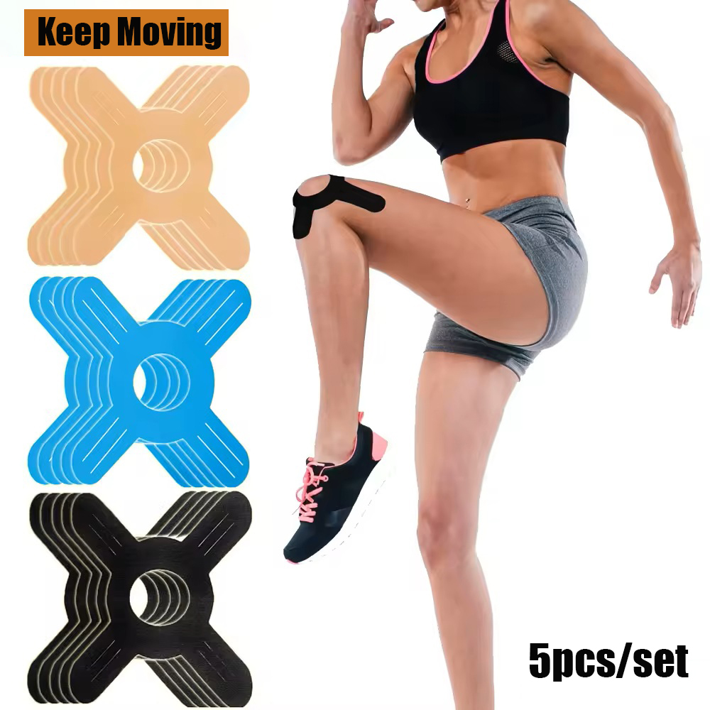 5Pcs Pre-Cut Kinesiology Tape  - огляд і ціна Kinesiology Tape Sports