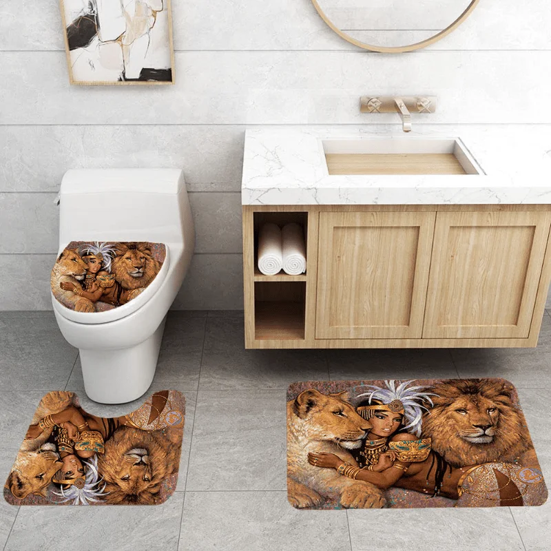 Regal Royal Lion and Queen Maj - огляд і ціна Bamboo Bath Mat