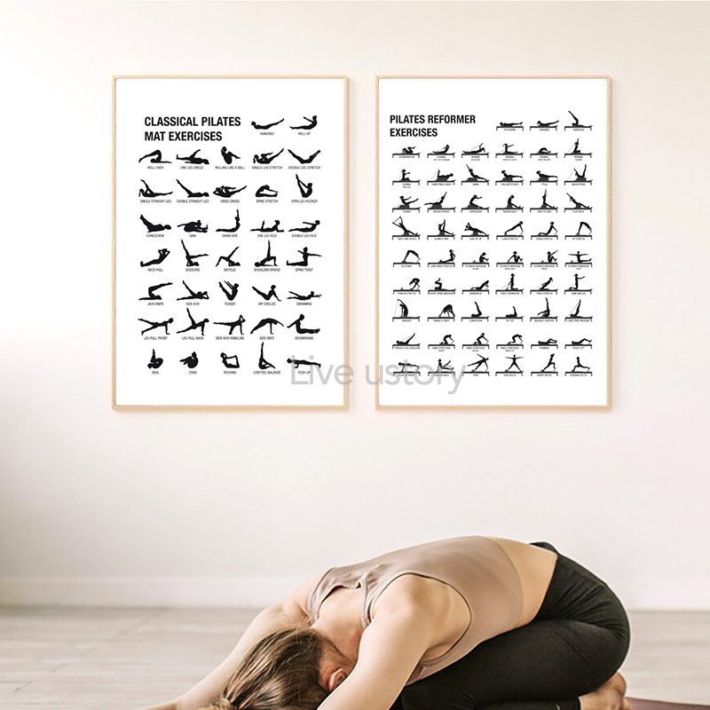 Frameless Pilates Workout Char - огляд і ціна Health Wellness Fitness