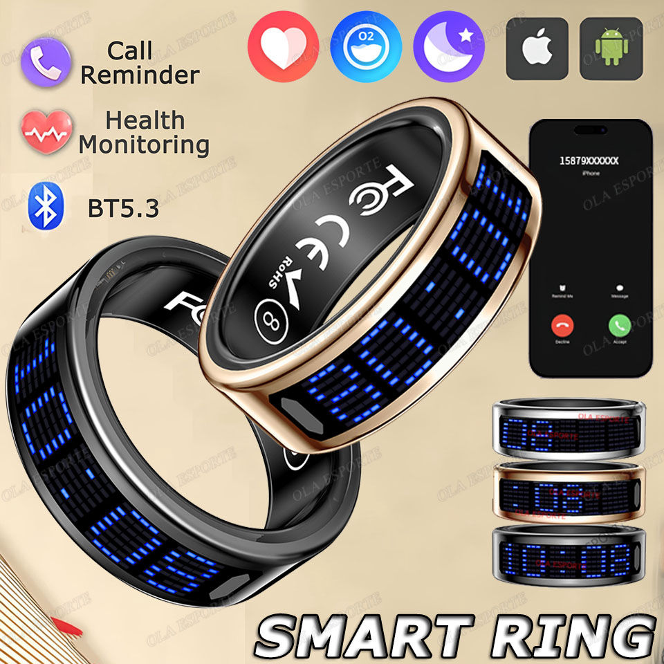 SR16 Smart Ring 3D LED Display - огляд і ціна Blood Oxygen Monitor