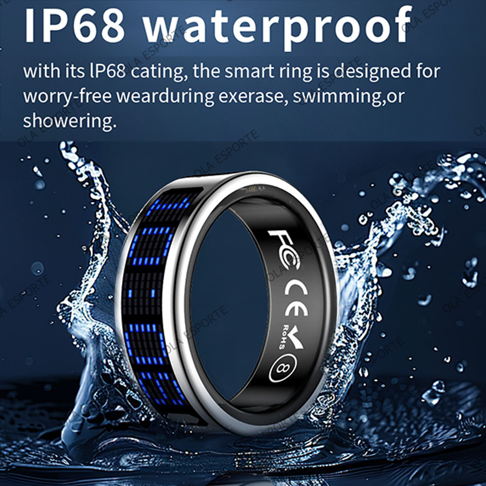 SR16 Smart Ring 3D LED Display - огляд і ціна Blood Oxygen Monitor