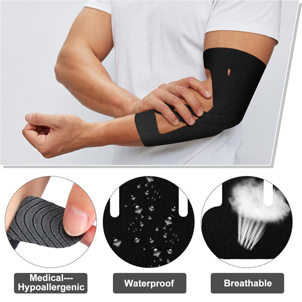 5PCS Precut Kinesiology Tape f - огляд і ціна Kinesiology Tape Sports