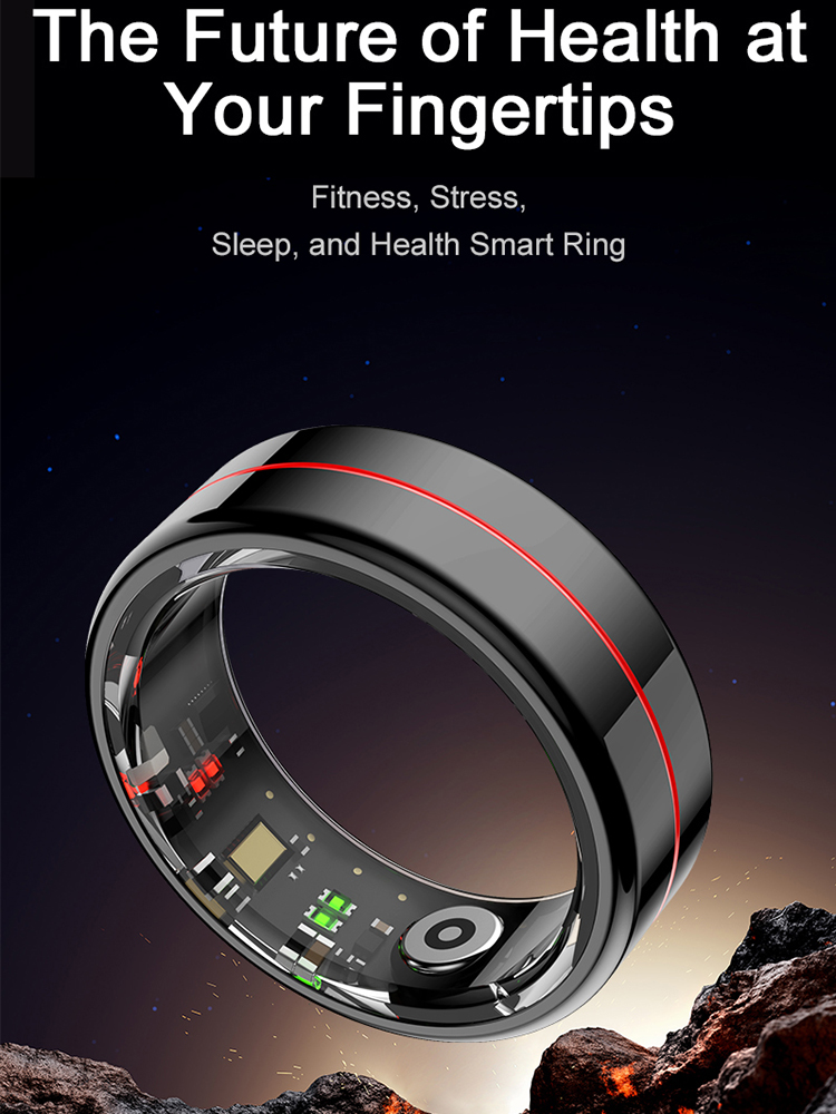 R04 Smart Ring Men Women Healt - огляд і ціна Blood Oxygen Monitor